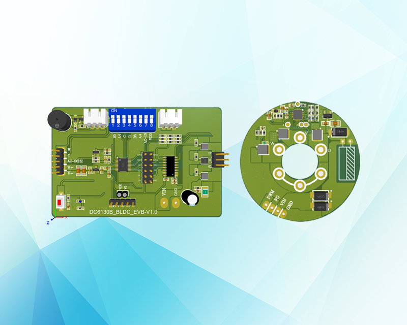 低压静音风扇灯方案